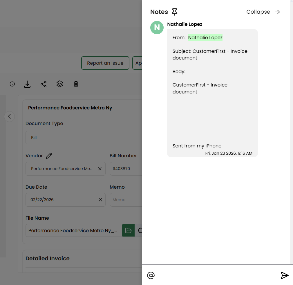Document Chat & Share