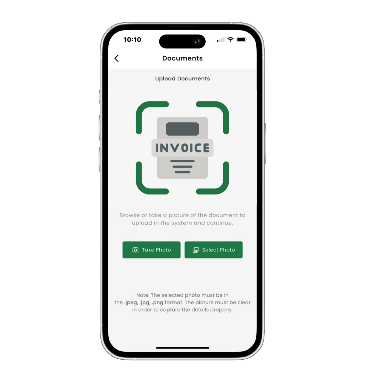 Mobile Invoice Capture